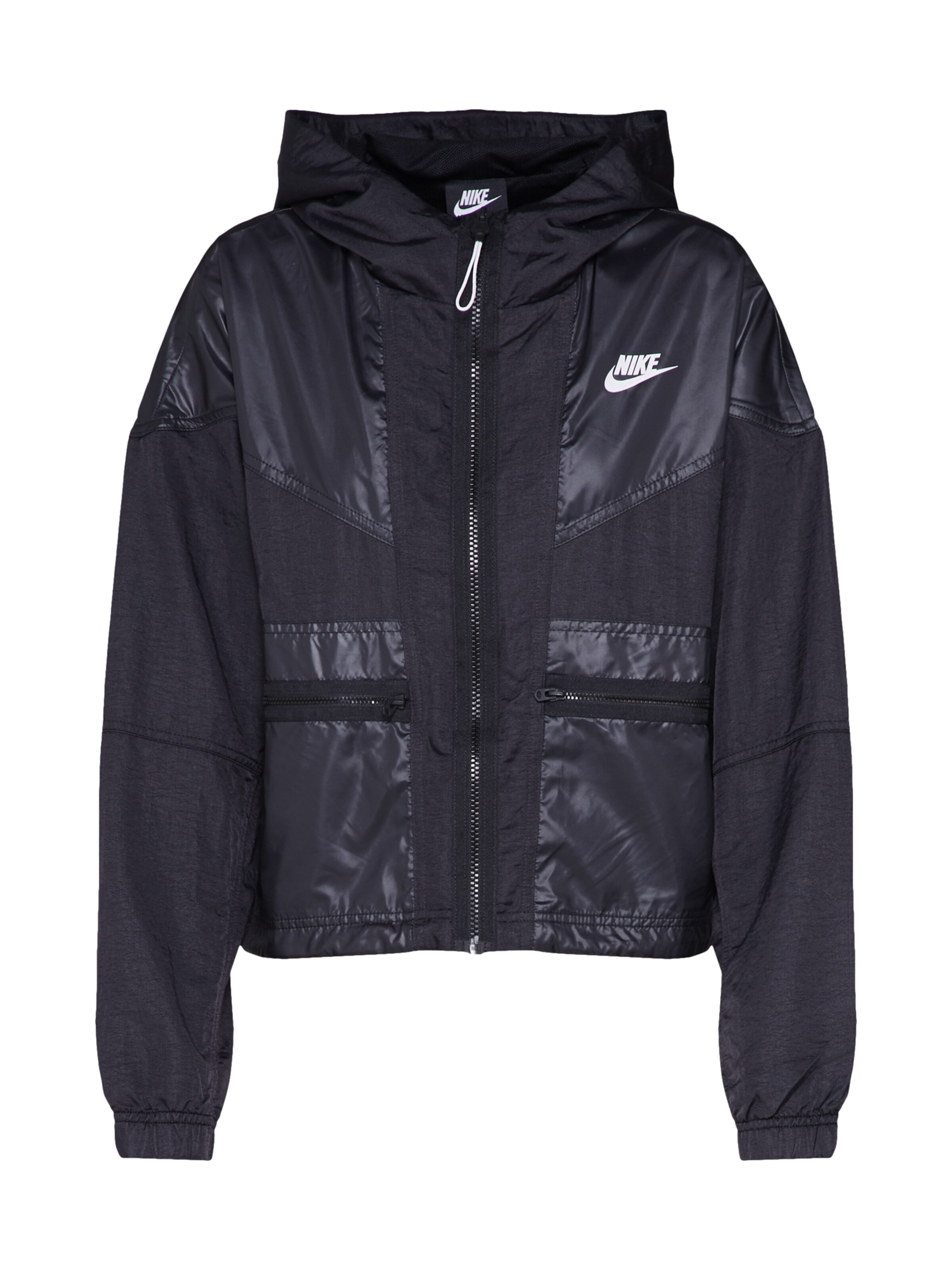 Nike Sportswear - Tussenjas 'Cargo Rebel' in de kleur Zwart