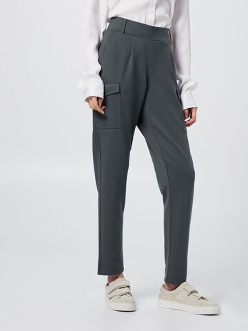 Soyaconcept Regular Hose 'Dena Solid' in Grün: Vorderseite