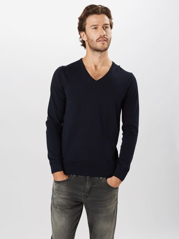 s.Oliver Sweater in Blue: front