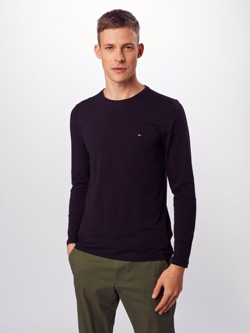 TOMMY HILFIGER Regular fit Shirt in Zwart: voorkant