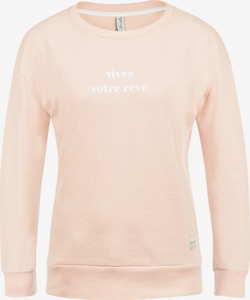 Blend She Sweatshirt 'Aurelie' in Pink: front