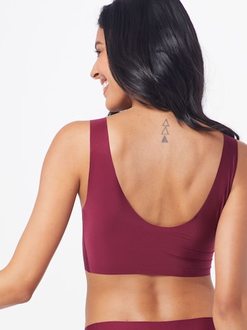 regular Reggiseno 'Zero Feel' di SLOGGI in rosso: dietro