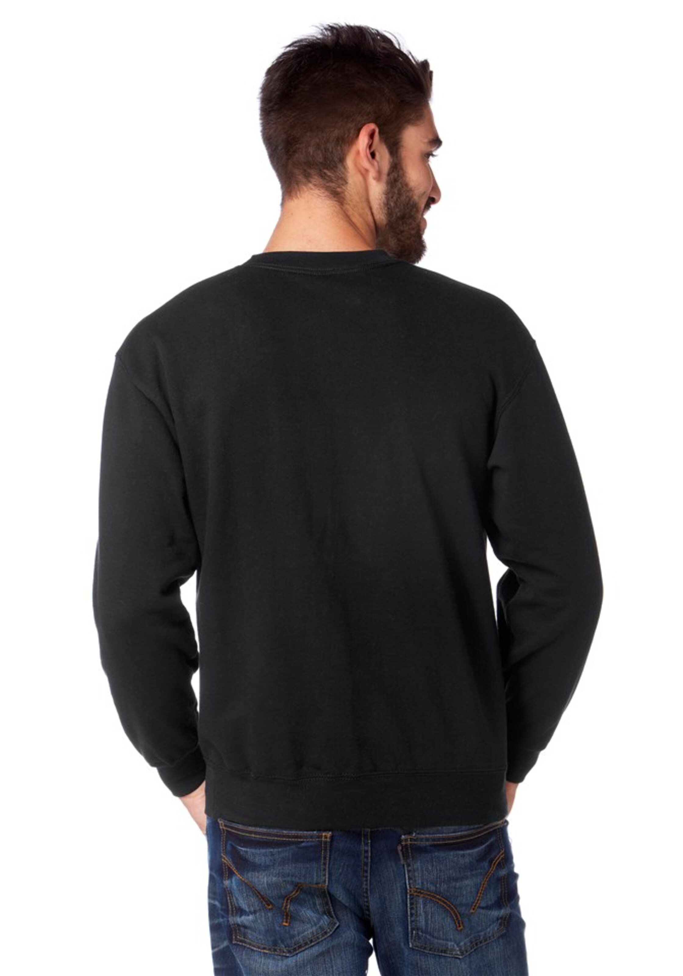 FRUIT OF THE LOOM Sweatshirt in Schwarz