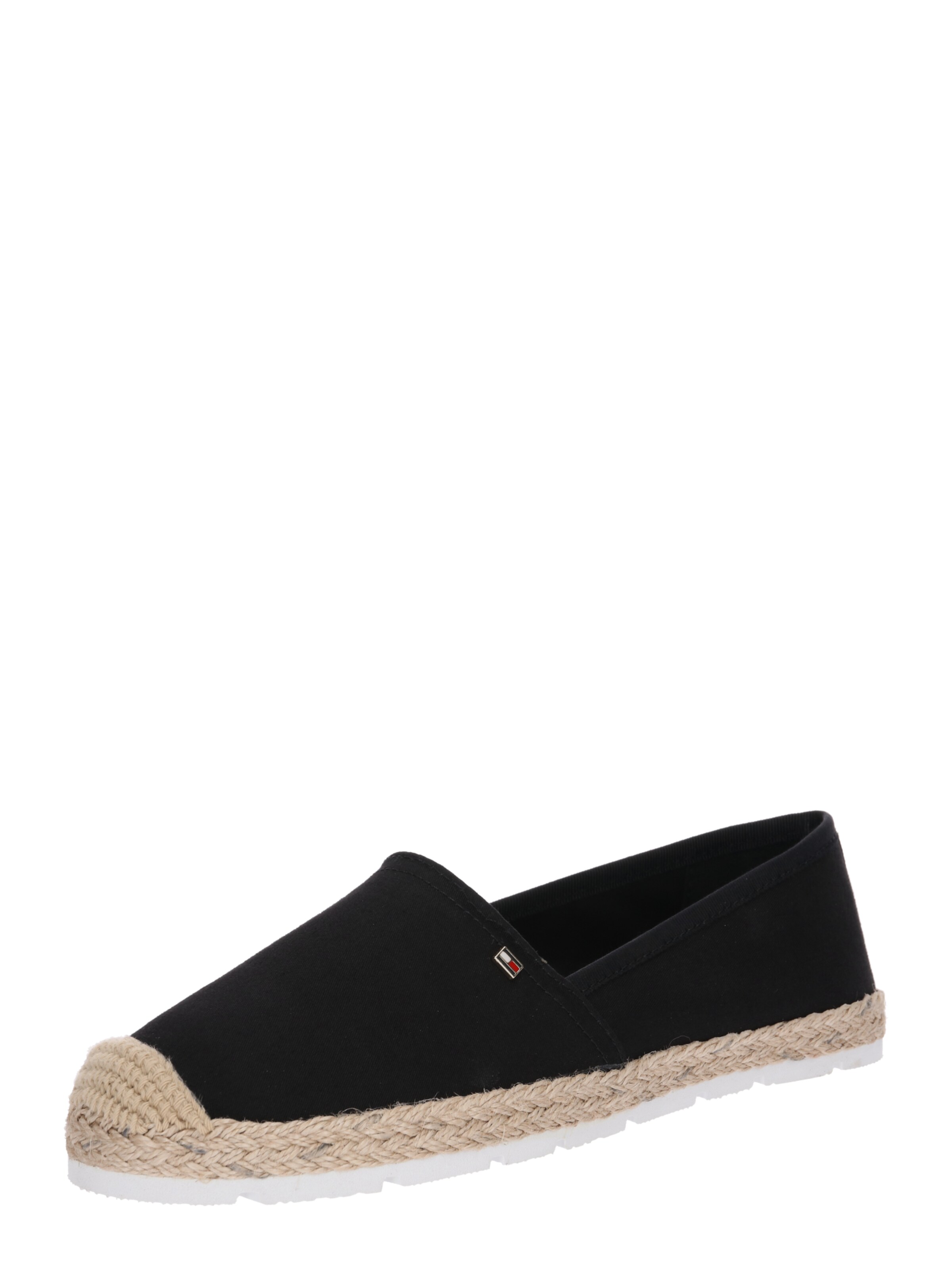 TOMMY HILFIGER - Espadrilles in de kleur Zwart