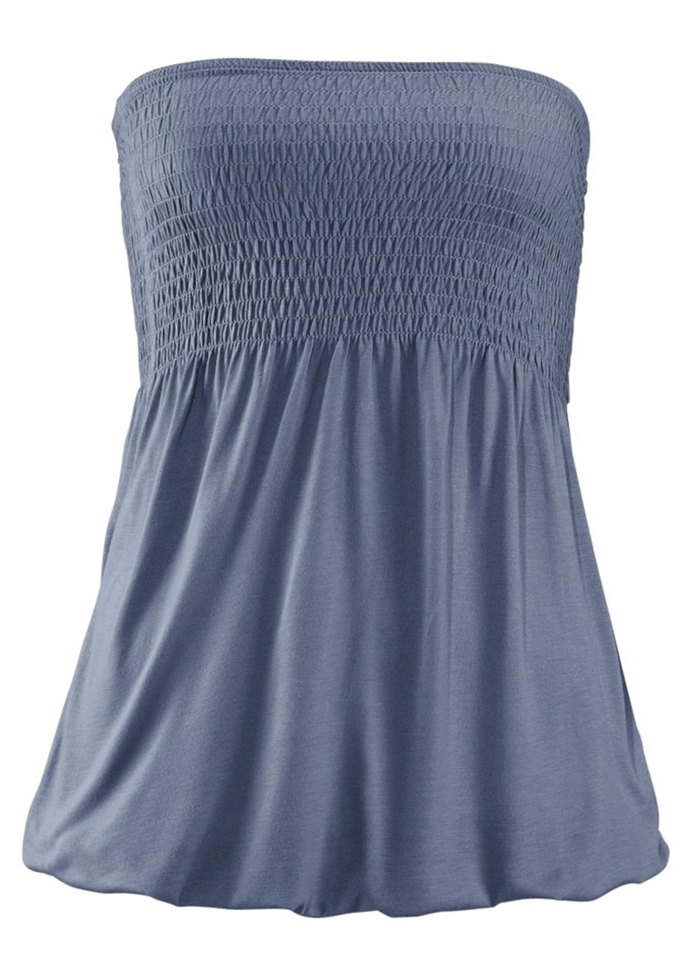 LASCANA Top | modra barva: sprednja stran