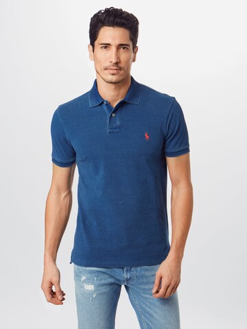 T-Shirt Polo Ralph Lauren en bleu : devant