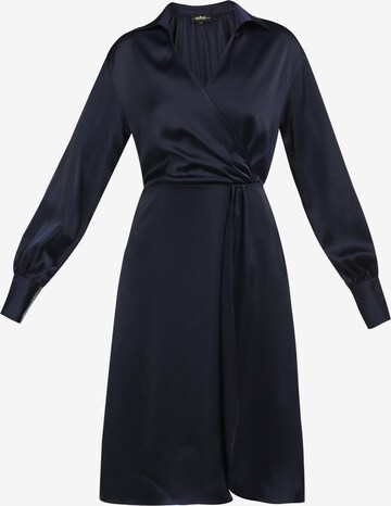 usha BLACK LABEL Jurk in Blauw: voorkant