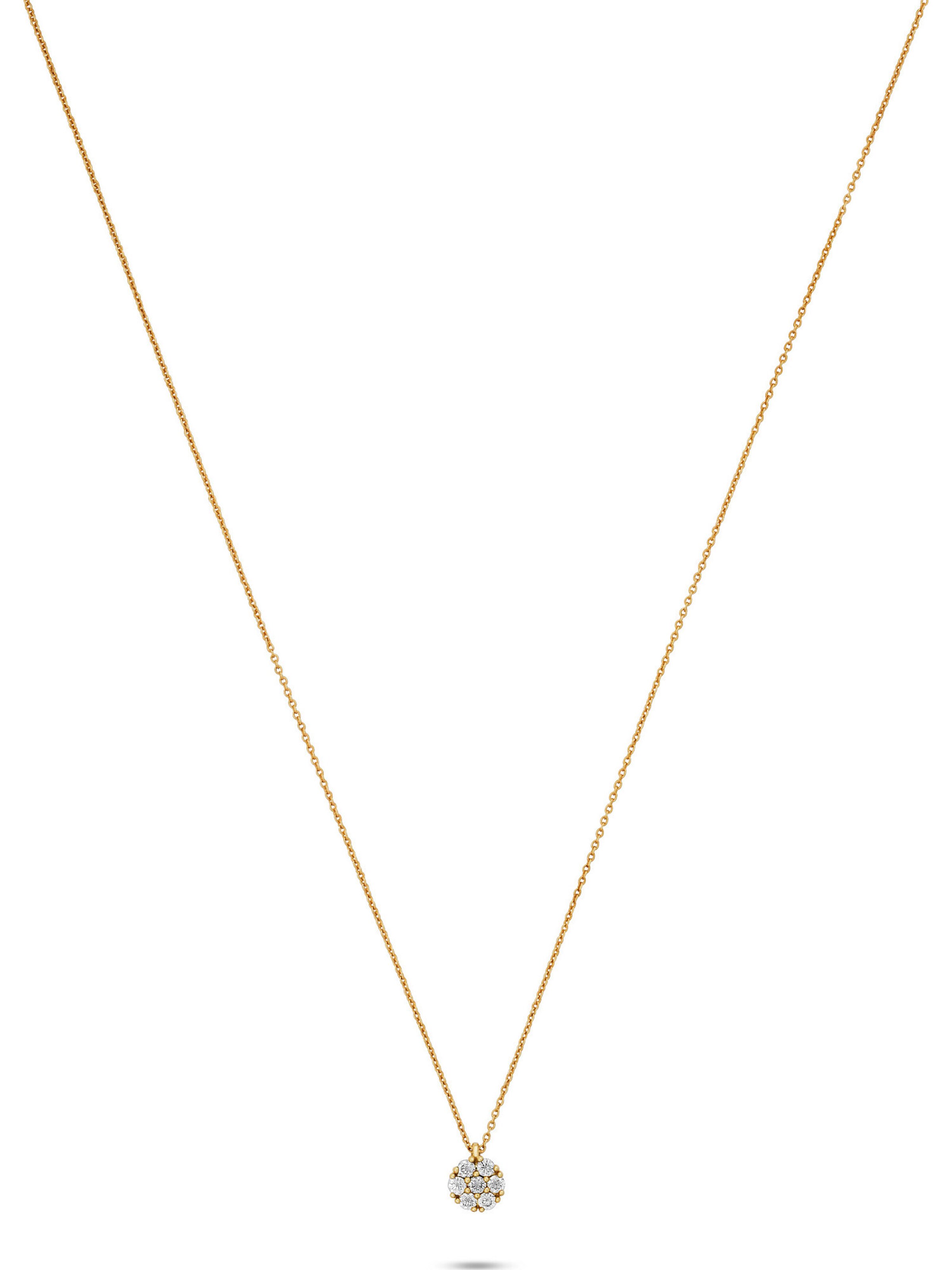 CHRIST Necklace in Gold: front