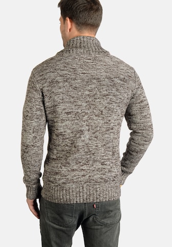 !Solid Pullover 'Phil' in Braun