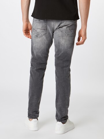 Coupe slim Jean 'James' Mavi en gris : derrière