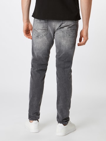 Coupe slim Jean 'James' Mavi en gris : derrière