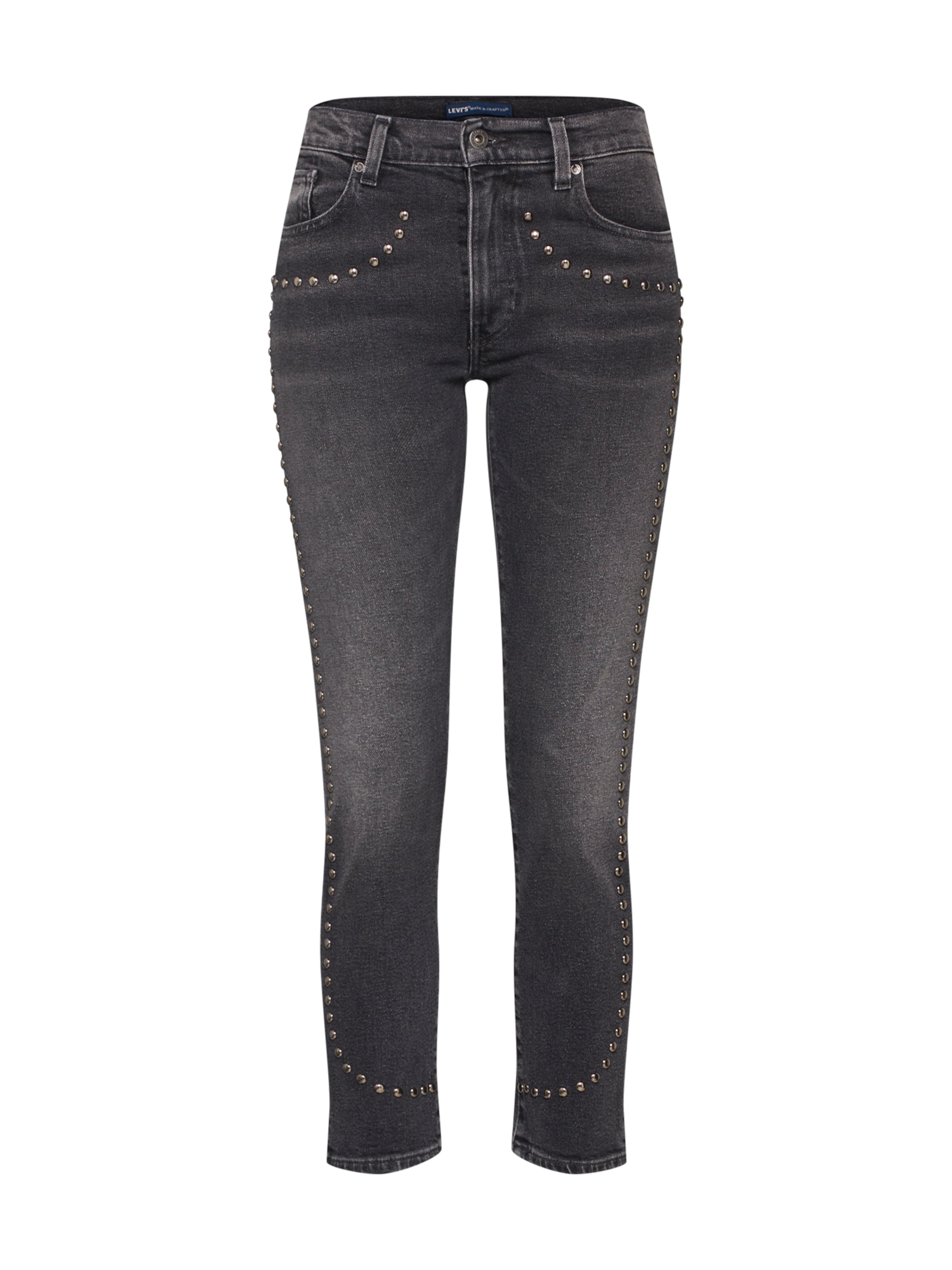 Levi's Made & Crafted - Jeans 'LMC The Cigarette' in de kleur Grey denim