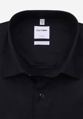 OLYMP Regular Fit Hemd in Schwarz