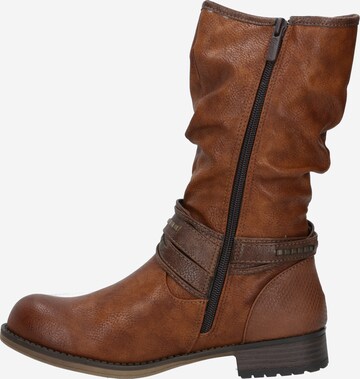 Bottes MUSTANG en marron