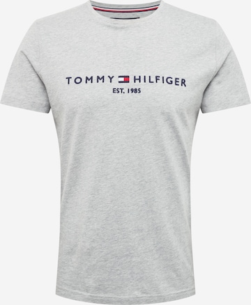 TOMMY HILFIGER - Regular Fit Camisa em cinzento: frente