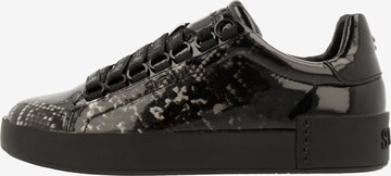 Supertrash Sneakers 'LINA LOW EXT' in Black: front