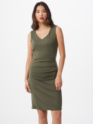 Kaffe - Vestido de bainha 'Sara' em verde: frente