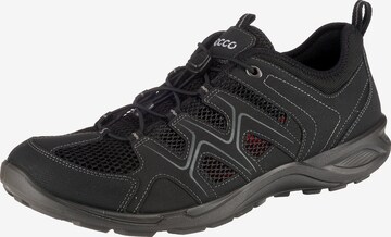 ECCO Athletic Lace-Up Shoes 'Terracruise' in Black: front