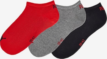 PUMA Ankle Socks in Mixed colors: front