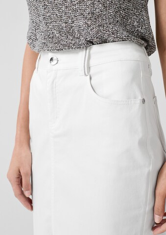 s.Oliver BLACK LABEL Skirt in White