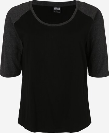 Urban Classics - Camiseta en negro: frente