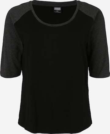 T-shirt Urban Classics en noir : devant