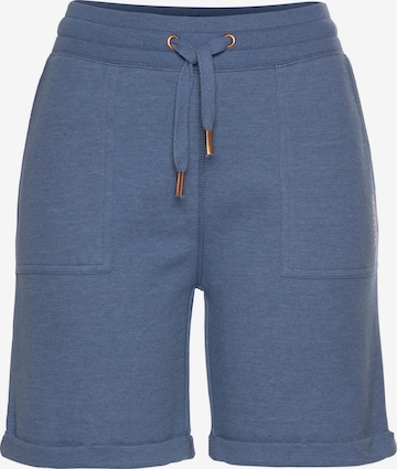 BENCH Regular Pants in Blue: front