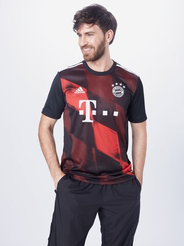 ADIDAS SPORTSWEAR Jersey 'FC Bayern München' in Black: front