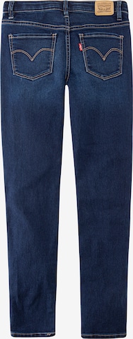 Levi's Kids Skinny Jeans '710' in Blauw: terug