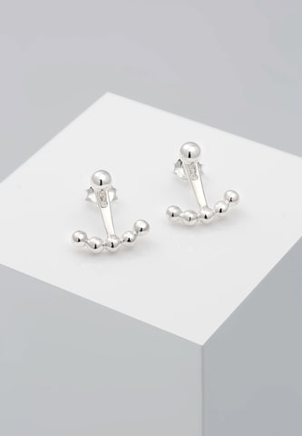 ELLI Earrings 'Kugel' in Silver