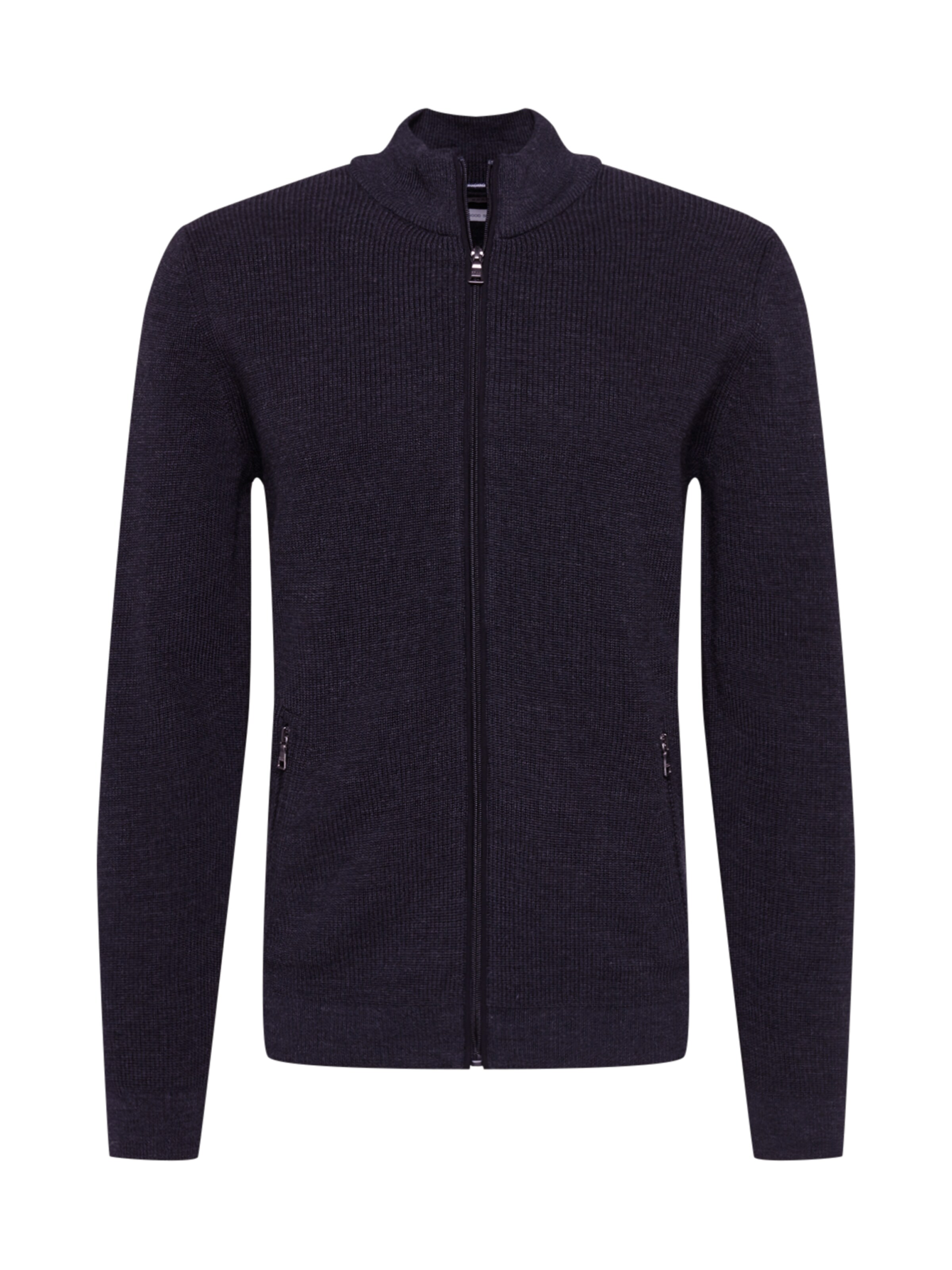 BRAX - Gebreid vest in de kleur Antraciet