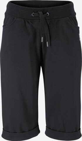 H.I.S Regular Pants in Black: front