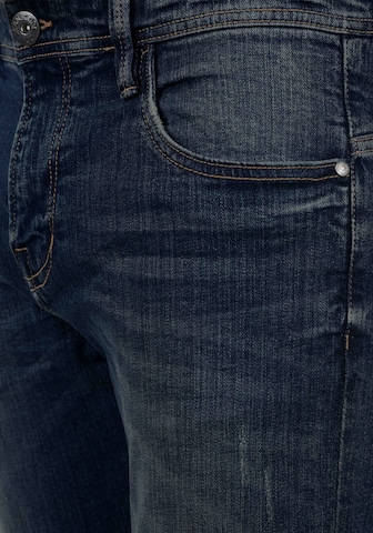 INDICODE JEANS Slimfit Jeans 'Aldersgate' in Blauw