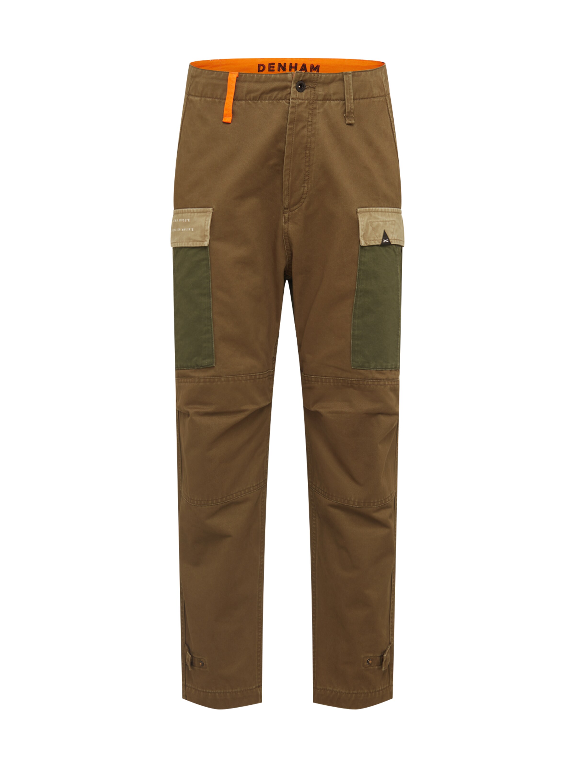 DENHAM - Cargobroek 'NATO PANT AM' in de kleur Kaki