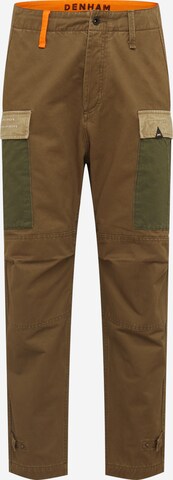 Regular Pantalon cargo 'Nato Pant Am' DENHAM en vert : devant