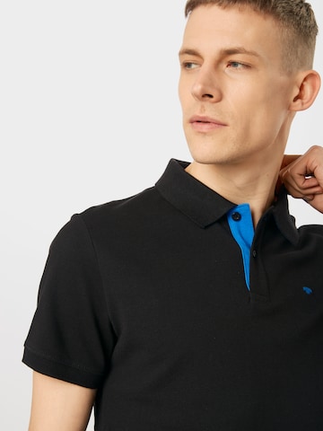 Coupe regular T-Shirt TOM TAILOR en noir