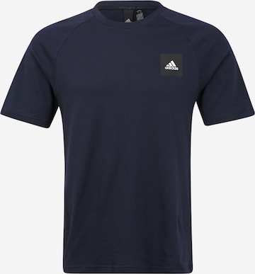 T-Shirt fonctionnel ADIDAS SPORTSWEAR en bleu : devant