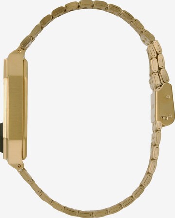 Nixon Digital watch 'Re-Run' in Gold: side