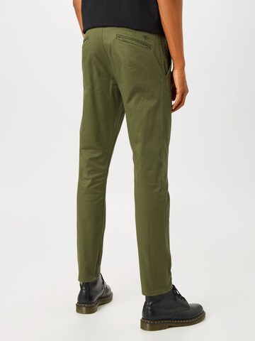 Dockers - Slimfit Calças chino 'Alpha Original' em verde