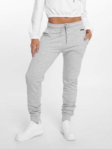 Effilé Pantalon Just Rhyse en gris