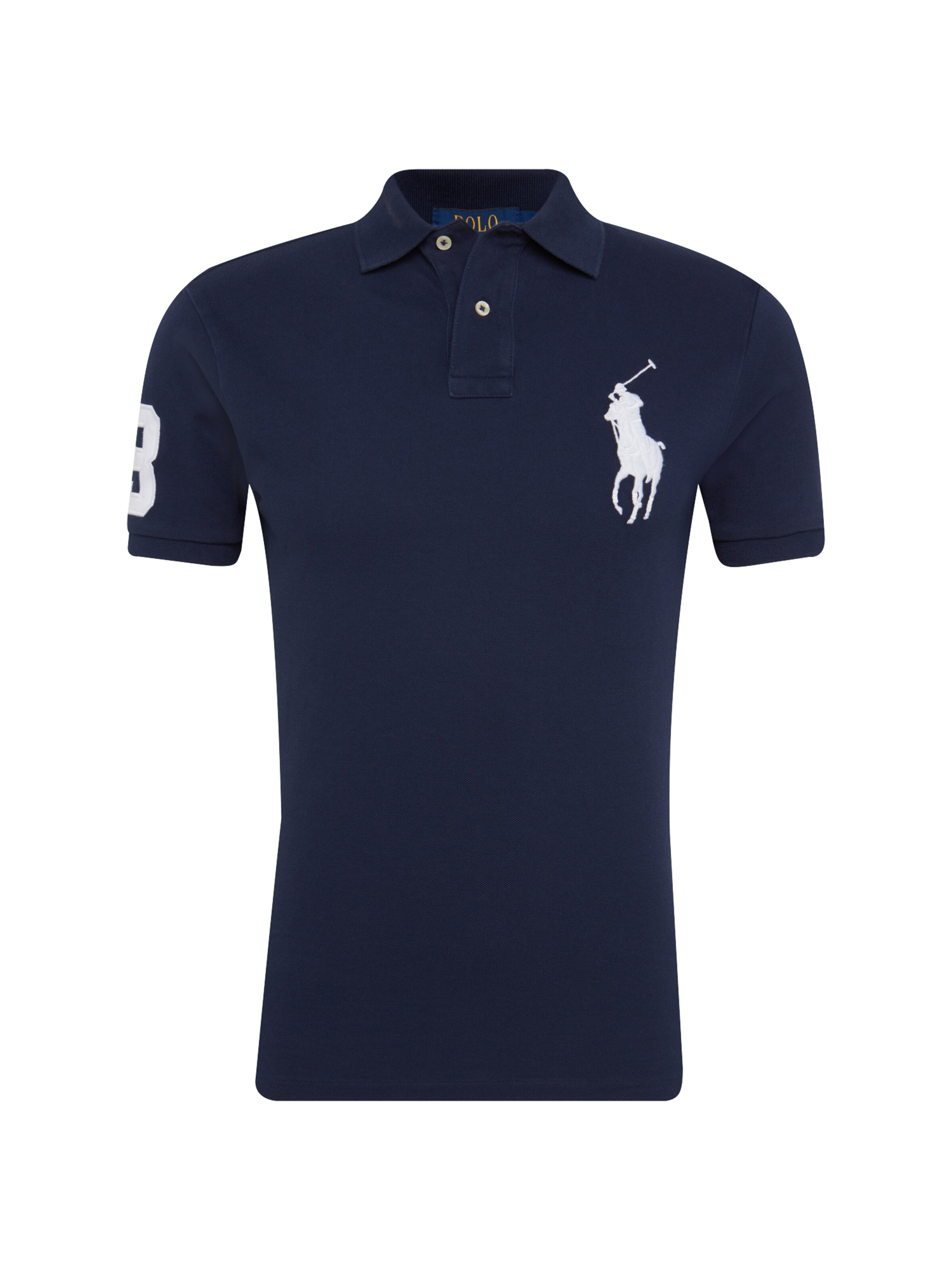 POLO RALPH LAUREN - Shirt 'SSKCBPPSLM-SHORT SLEEVE-KNIT' in de kleur Navy