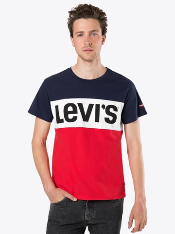 LEVI'S ® T-Shirt in Blau: Vorderseite