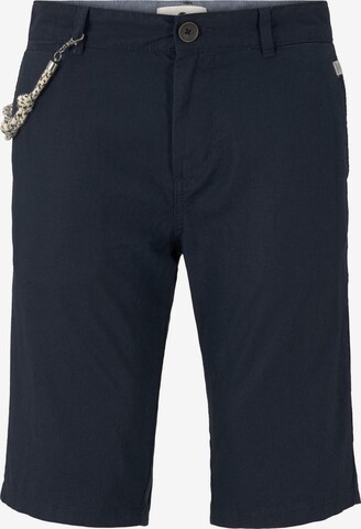 TOM TAILOR Slimfit Chino in Blauw: voorkant