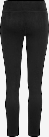 LASCANA Skinny Leggings in Black