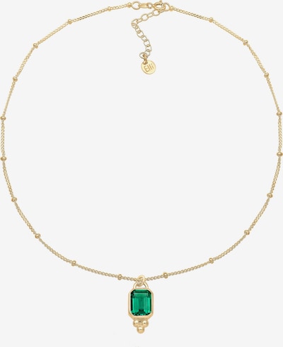 ELLI PREMIUM Necklace in Gold / Green, Item view