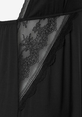 LASCANA Negligee in Black