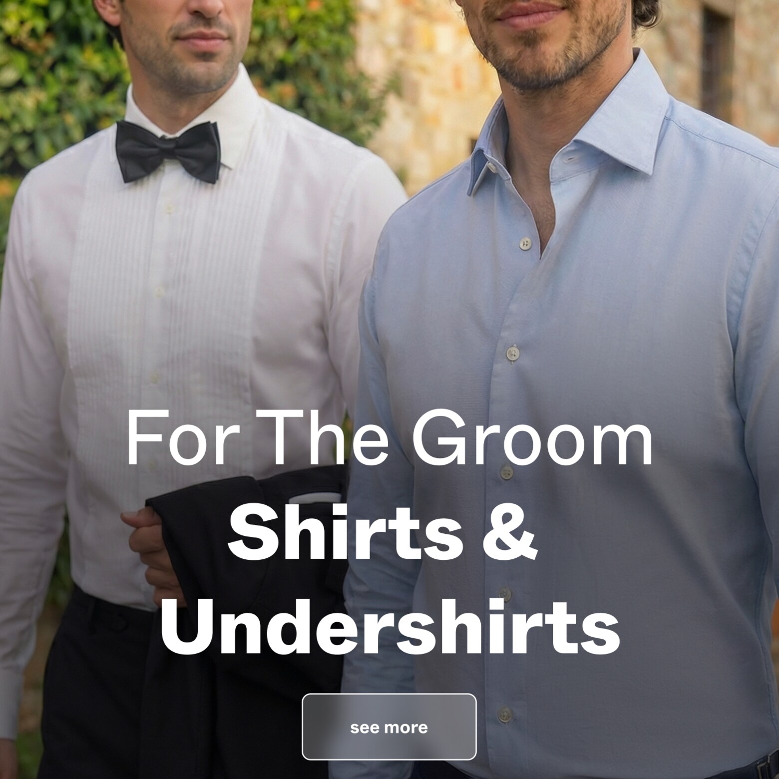 Our curated selection The Groom Shop