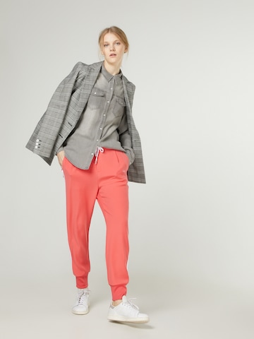 VILA Skinny Μπλούζα 'VIBISTA' σε γκρι