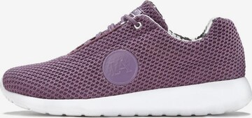 LASCANA Sneakers laag in Lila: voorkant