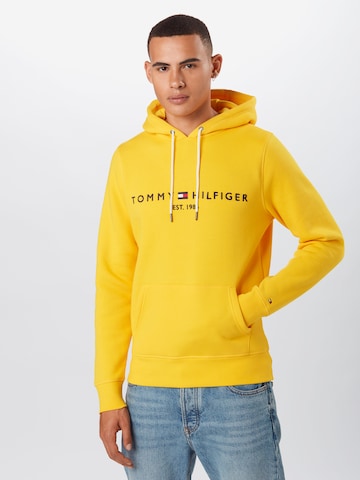 TOMMY HILFIGER Regular Fit Sweatshirt i gul: forside